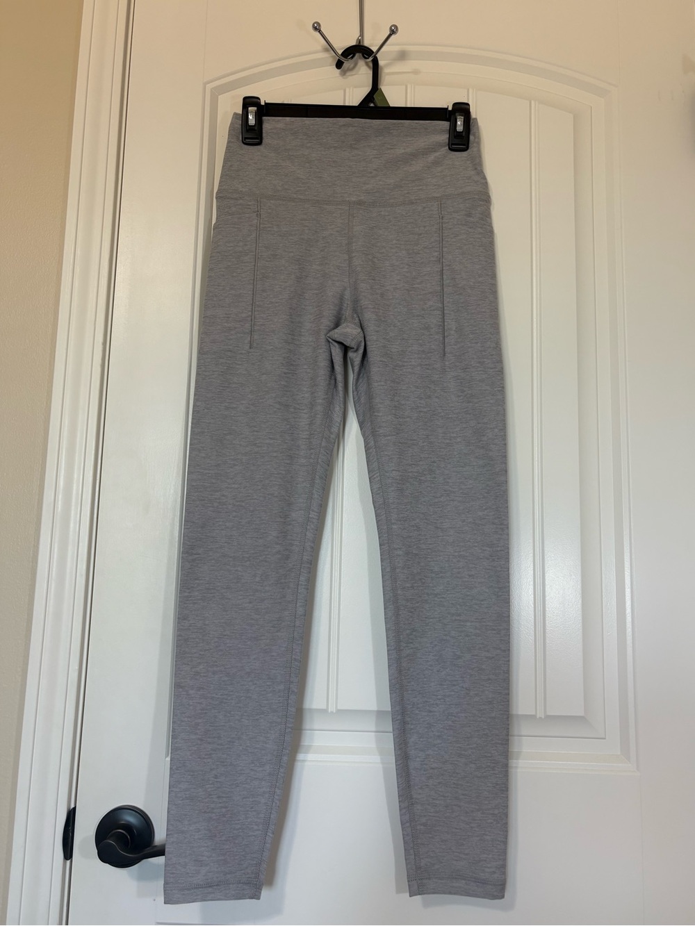 Athletic Works Youth Gray High-Waist Active Leggings